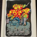 篠原有司男 リトグラフ