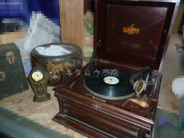 蓄音器(NIPPONOLA) SP盤(レコード)