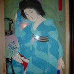 成田守兼 （艶姿二十四孝 版画）
