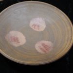 藤原雄 作 備前大皿
