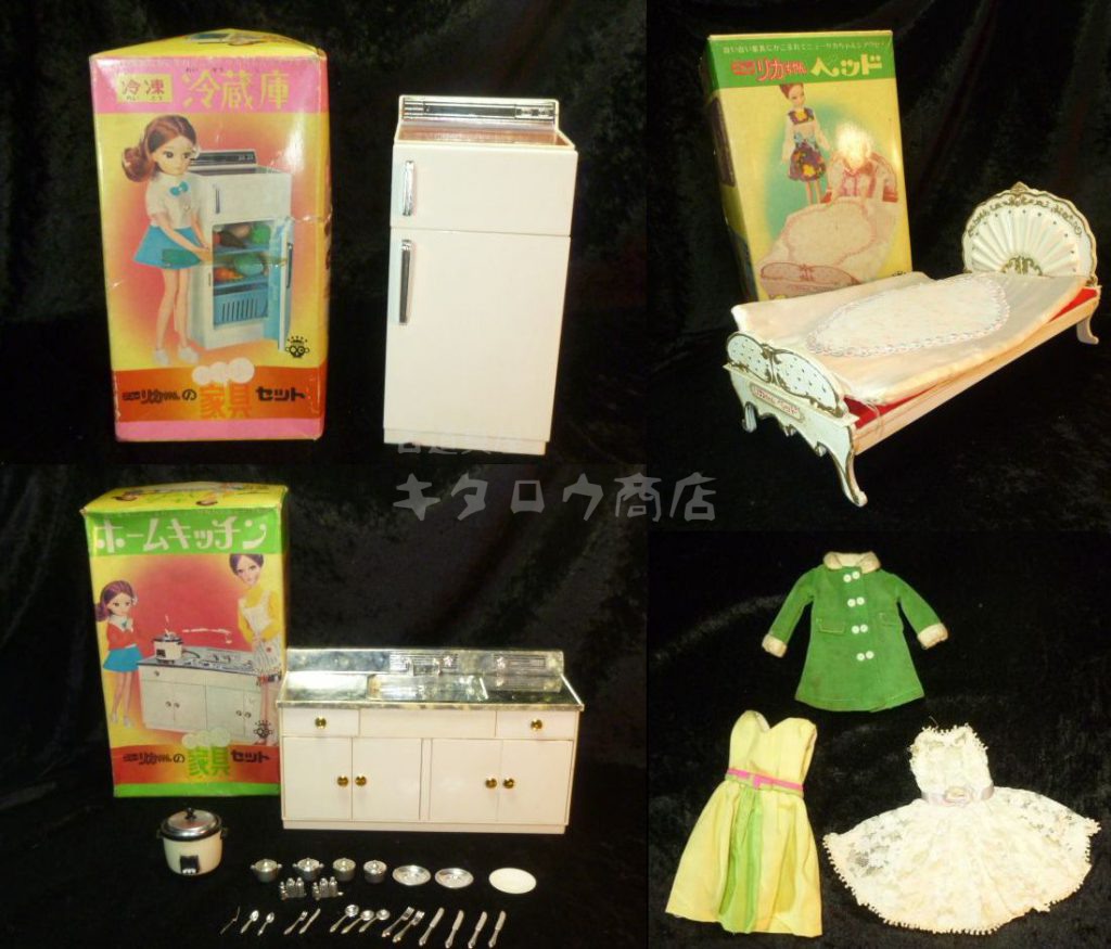 リカちゃん 冷蔵庫キッチンベット