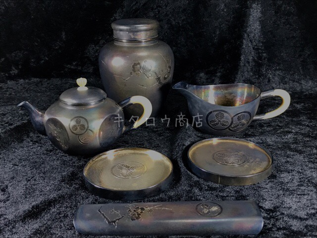 純銀製茶器